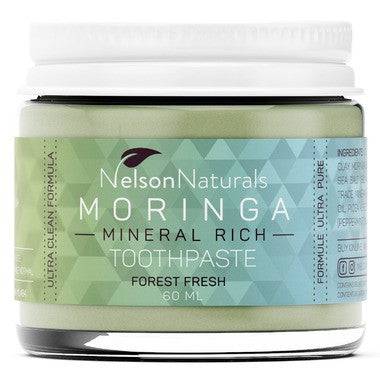 Nelson Naturals Moringa Mineral Rich Toothpaste Forest Fresh 93g - YesWellness.com