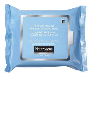 Neutrogena All in One Makeup Removing Cleansing Wipes 25 Wipes - YesWellness.com