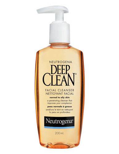 Neutrogena Deep Clean Facial Cleanser 200 ml - YesWellness.com