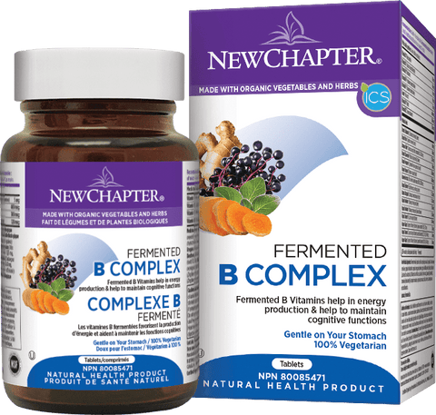 New Chapter Fermented B Complex - 30 tablets - YesWellness.com