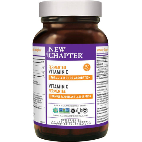New Chapter Fermented Vitamin C (30 Tablets) - YesWellness.com