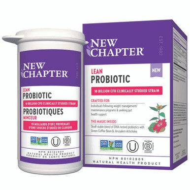 New Chapter Lean Probiotic 10 Billion CFU Clinically Studied Strain - 30 Count - YesWellness.com