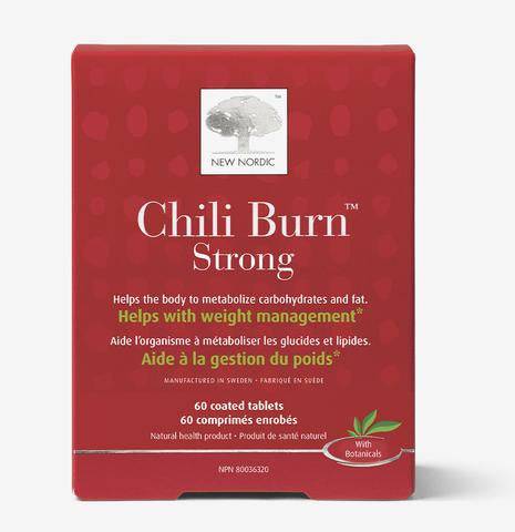 New Nordic Chili Burn Strong 60 Coated Tablets - YesWellness.com