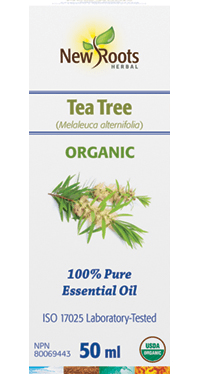 New Roots Herbal 100% Pure Essential Oil Organic Tea Tree - YesWellness.com