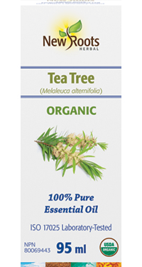 New Roots Herbal 100% Pure Essential Oil Organic Tea Tree - YesWellness.com