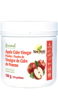 New Roots Herbal Apple Cider Vinegar Powder 150g - YesWellness.com