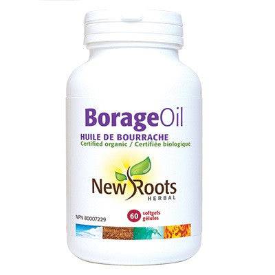 New Roots Herbal Borage Oil Certified Organic - YesWellness.com