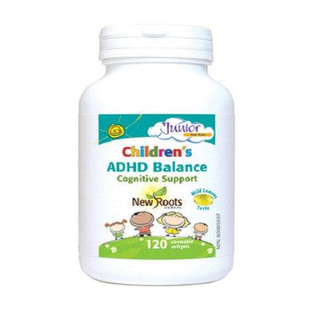 New Roots Herbal Children’s ADHD Balance 120 Softgels - YesWellness.com