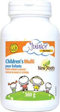 New Roots Herbal Children's Multi Powder Berry-Lemon Flavour 300g - YesWellness.com