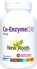 New Roots Herbal Co-Enzyme Q10 30mg 120 Veg Capsules - YesWellness.com
