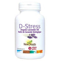 Expires April 2026 Clearance New Roots Herbal D-Stress Organic Lavender Oil - 15 soft gels
