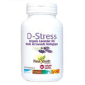 Expires April 2026 Clearance New Roots Herbal D-Stress Organic Lavender Oil - 60 soft gels