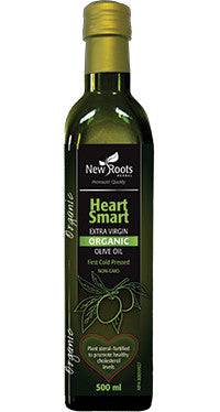 New Roots Herbal Heart Smart Organic Extra Virgin Olive Oil 500mL - YesWellness.com