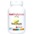 New Roots Herbal Iron Bisglycinate 35mg - 30 veg capsules - YesWellness.com