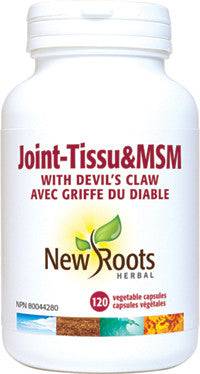 New Roots Herbal Joint-Tissu & MSM with Devil’s Claw - YesWellness.com
