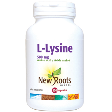 New Roots Herbal L-Lysine 500mg - YesWellness.com