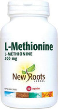 New Roots Herbal L-Methionine 500mg 50 Capsules - YesWellness.com