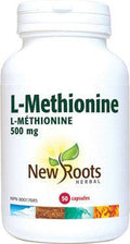 Expires December 2025 Clearance New Roots Herbal L-Methionine 500mg 50 Capsules