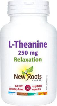 New Roots Herbal L-Theanine 250mg Relaxation - YesWellness.com