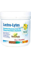 New Roots Herbal Lectro-Lytes Electrolyte Rehydration Drink Mix Lemon-Lime 192g - YesWellness.com