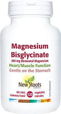 New Roots Herbal Magnesium Bisglycinate 200mg Elemental Magnesium - YesWellness.com