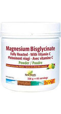 New Roots Herbal Magnesium Bisglycinate with Vitamin C Powder Natural Lemon Lime Flavour - YesWellness.com