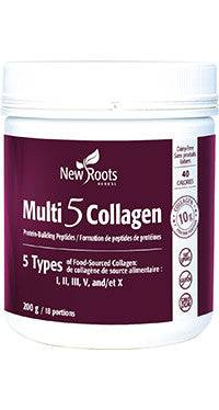 New Roots Herbal Multi 5 Collagen Powder - YesWellness.com
