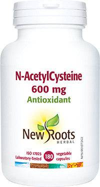 New Roots Herbal N-AcetylCysteine 600mg - YesWellness.com