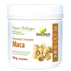 New Roots Herbal Organic Fermented Maca Powder 150 grams - YesWellness.com