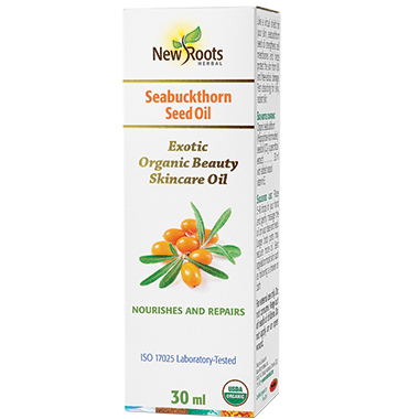New Roots Herbal Organic Seabuckthorn Seed Oil 30 ml - YesWellness.com