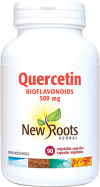 New Roots Herbal Quercetin Bioflavonoids 500mg 90 Veg Capsules - YesWellness.com