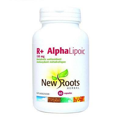 New Roots Herbal R+ Alpha Lipoic 150 mg - 60 capsules - YesWellness.com