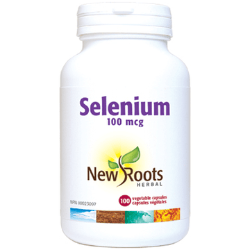 Expires May 2024 Clearance New Roots Herbal Selenium 100mcg - 100 veg capsules - YesWellness.com