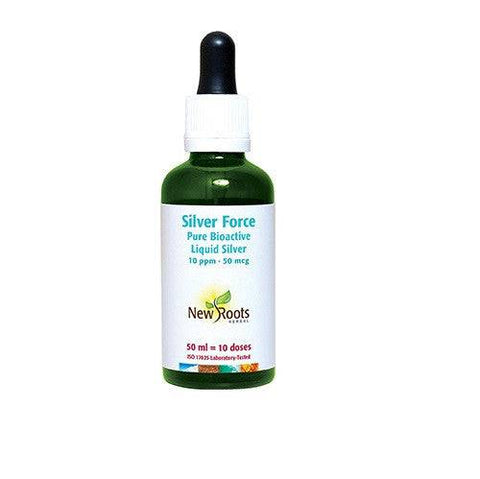 New Roots Herbal Silver Force  Pure Bioactive Liquid Silver - YesWellness.com