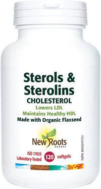 New Roots Herbal Sterols & Sterolins Cholesterol - YesWellness.com