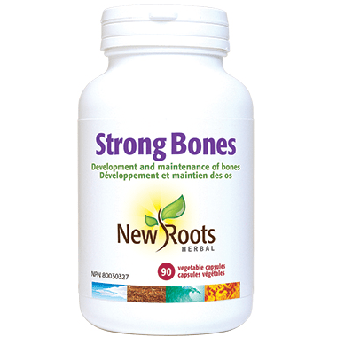 Expires June 2024 Clearance New Roots Herbal Strong Bones - 90 veg capsules - YesWellness.com