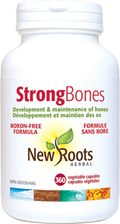 New Roots Herbal Strong Bones Boron-Free - YesWellness.com