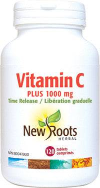 New Roots Herbal Vitamin C Plus 1000mg Time Release - YesWellness.com