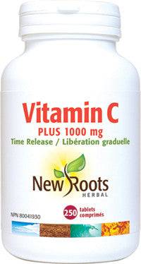 New Roots Herbal Vitamin C Plus 1000mg Time Release - YesWellness.com