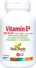 New Roots Herbal Vitamin E8 200 IU 90 Softgels - YesWellness.com