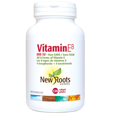 New Roots Herbal Vitamin E8 400 IU - YesWellness.com