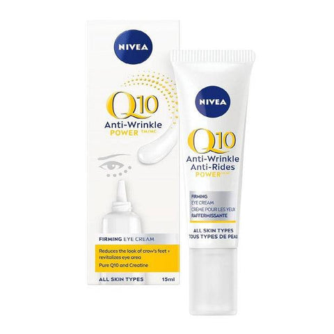 NIVEA Q10 Power Anti-Wrinkle Firming Eye Cream 15mL - YesWellness.com