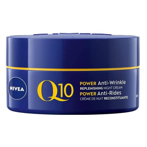 NIVEA Q10 Power Anti-Wrinkle Replenishing Night Cream 50mL - YesWellness.com