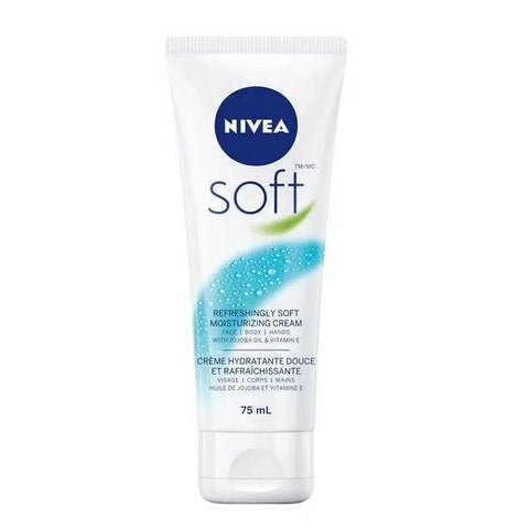 NIVEA Soft Moisturizing Cream for Face, Body and Hands (Various Sizes) - YesWellness.com