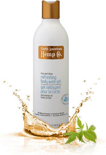 North American Hemp Co. Rise and Shine Refreshing Body Wash Gel 342 ml - YesWellness.com