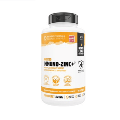Expires June 2024 Clearance North Coast Naturals Boosted Immuno Zinc+ 90 Capsules - YesWellness.com