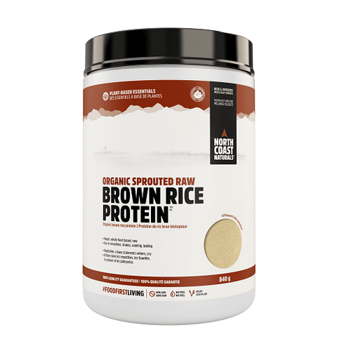 North Coast Naturals Organic Sprouted Raw Brown Rice Protein - YesWellness.com