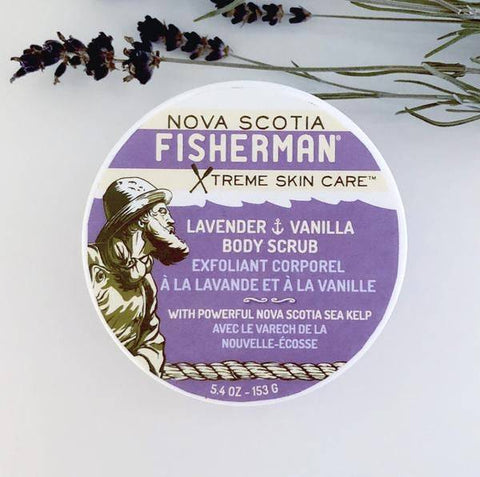 Nova Scotia Fisherman Salt-N-Sea Body Scrub Lavender & Vanilla 153 g - YesWellness.com