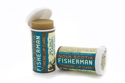 Nova Scotia Fisherman Sea Salt & Caramel Lip Balm 2 x 9.9g - YesWellness.com