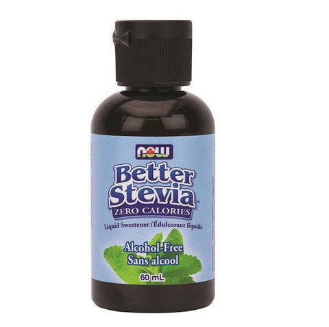 Now Better Stevia Glycerite Alcohol-Free Liquid - YesWellness.com
